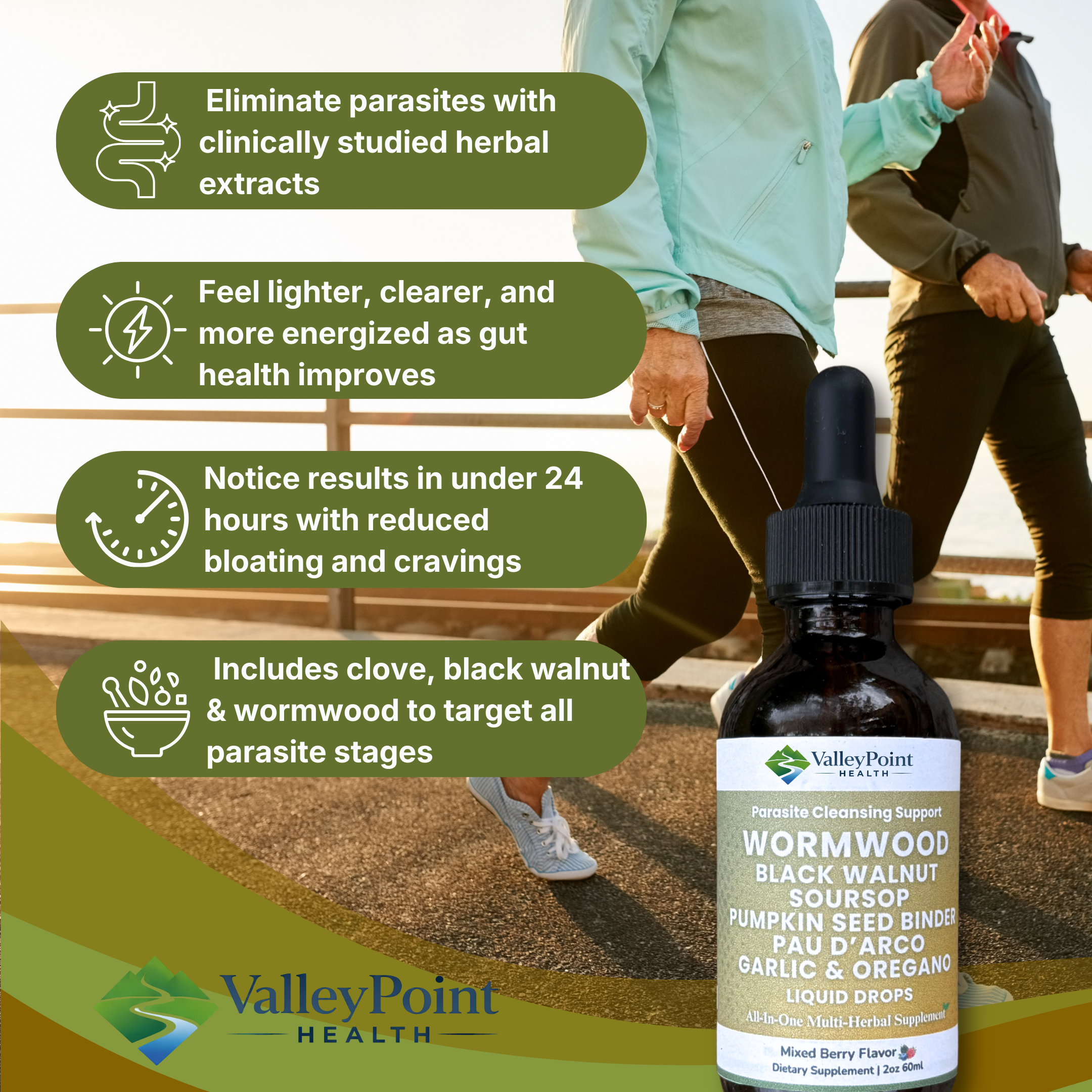 Black Walnut Wormwood Parasite Cleanser