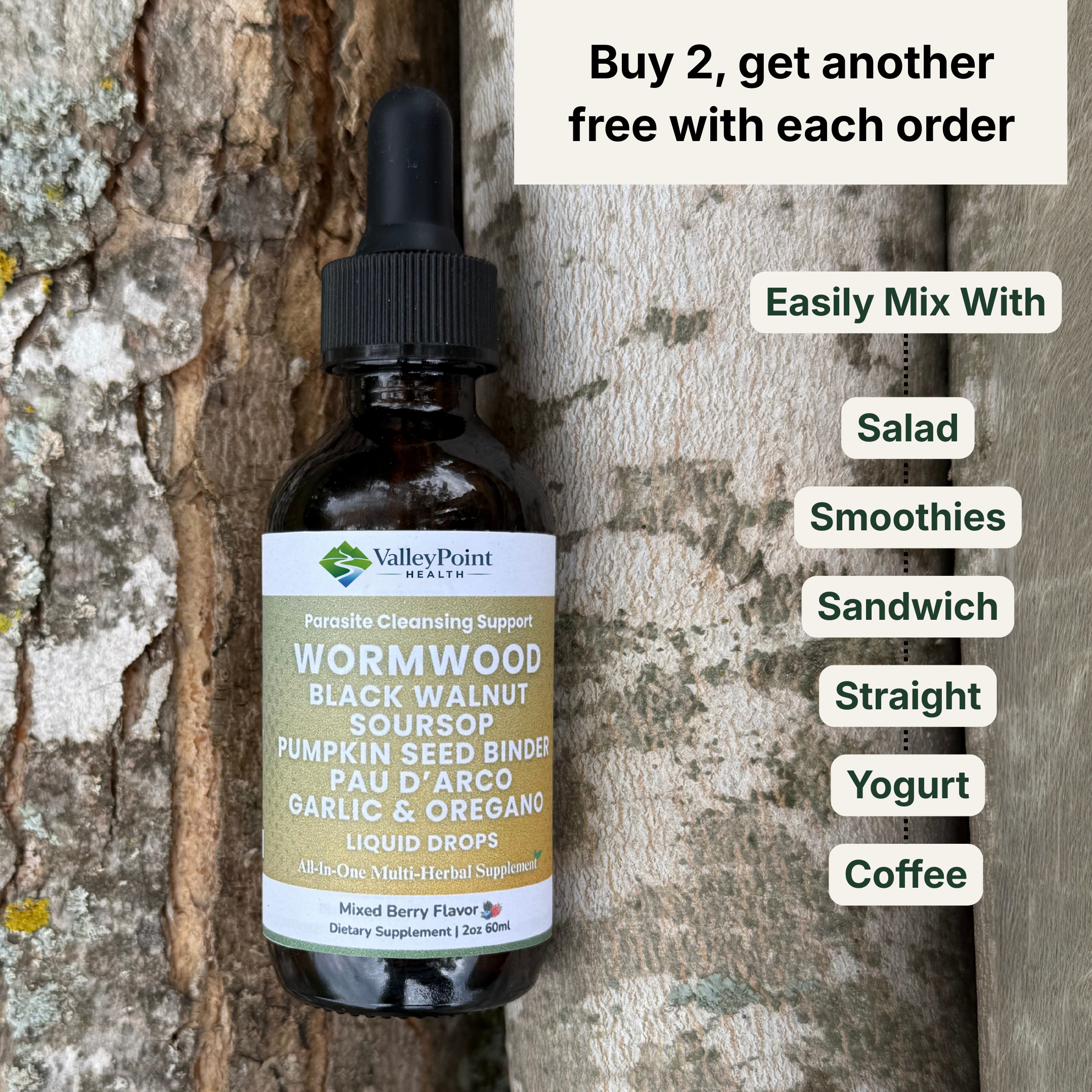 Black Walnut Wormwood Parasite Cleanser