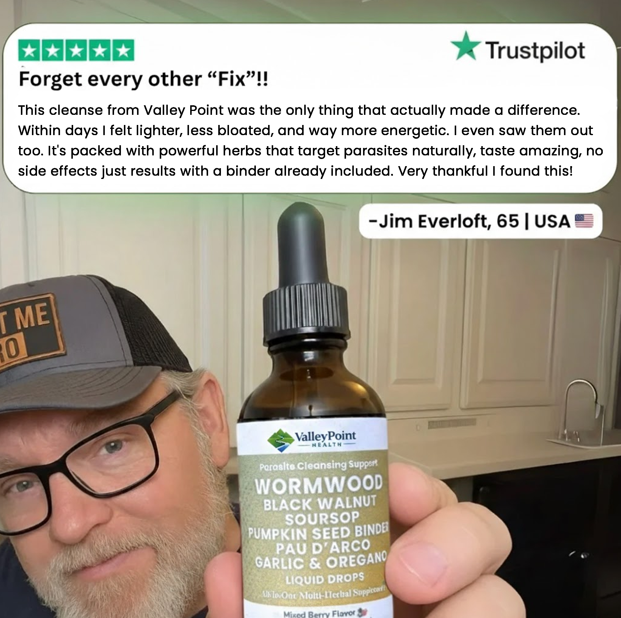 Black Walnut Wormwood Parasite Cleanser